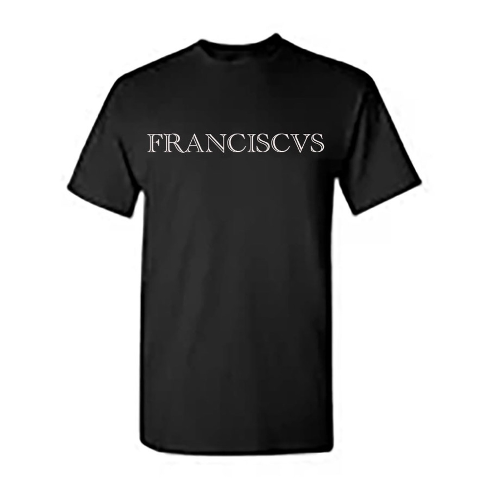 FRANCISCVS Black Short Sleeve Tee with Print